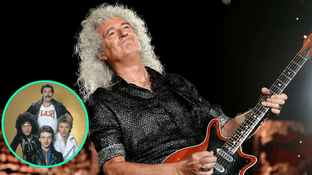 Según informó el mismo Brian May, él también tuvo una lesión en sus nalgas a inicios de mayo.