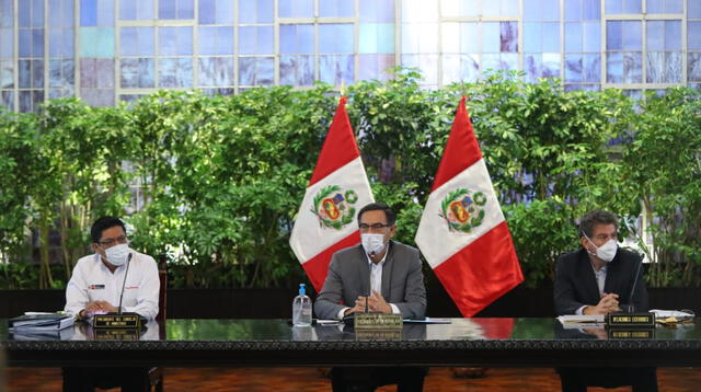 Martín Vizcarra hoy desde Palacio de Gobierno da nuevas medidas para frenar el contagio de COVID-19 en el territorio peruano en el día 71 del estado de emergencia.