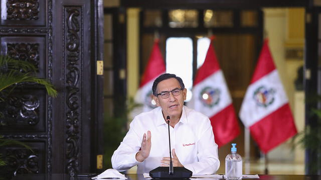 Martín Vizcarra aclara situación de emergencia en la que se encuentra Perú.