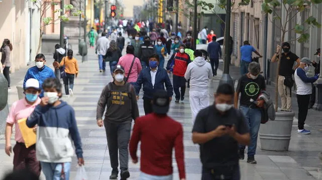 Aglomeraciones y exposiciones de contagio al Covid-19 en Mesa Redonda y Jirón de la Unión.