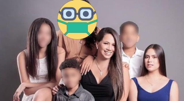 La chalaca disfruta de su tiempo junto a sus hijos tras cuarentena.