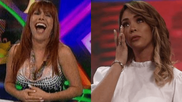 Tras las críticas que Sheyla Rojas le hizo, Magaly Medina le recordó que ella ya estaba en televisión antes de hacerse cirugías.