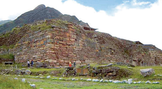 Complejo arqueológico está ubicado en las faldas de la cordillera de los Andes.