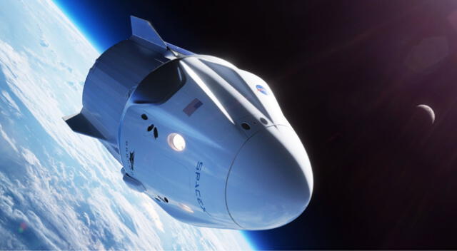 La cápsula Crew Dragon tiene como destino la Estación Espacial Internacional (EEI).