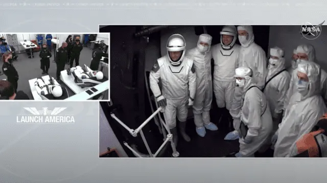 Lanzamiento SpaceX y Nasa: ver EN VIVO vía NASA TV live streaming