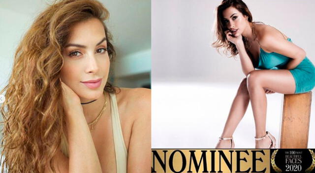 Milett Figueroa es nominada al ‘Rostro más bello del mundo 2020’.