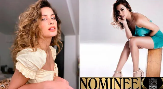 Milett Figueroa es nominada al ‘Rostro más bello del mundo 2020’.