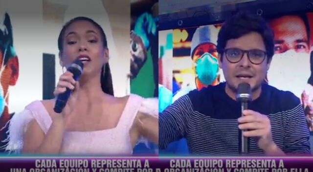 Jazmin Pinedo dejó callado a Gian Piero Díaz cuando se quejó por un competidor que no cumplió las reglas.