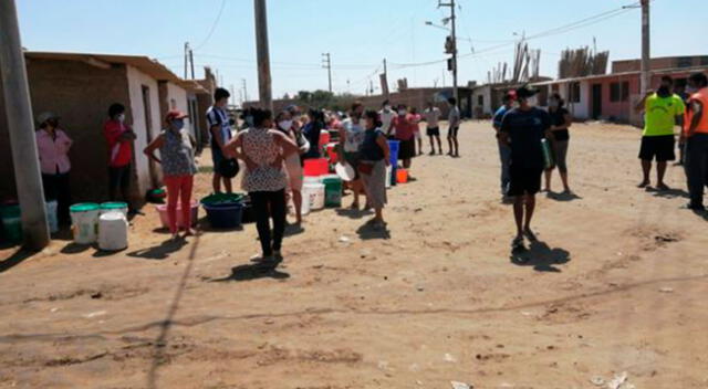 Lambayeque sufre por falta de agua en plena cuarentena