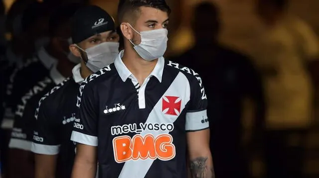 Vasco causó polémica con su vuelta a los entrenamientos