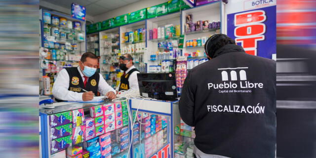 Muchas de las farmacias no cumplían medidas de salubridad.