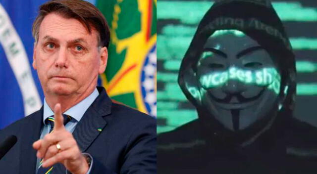 Presidente de Brasil denunciará a Anonymous por revelar información privada de él.