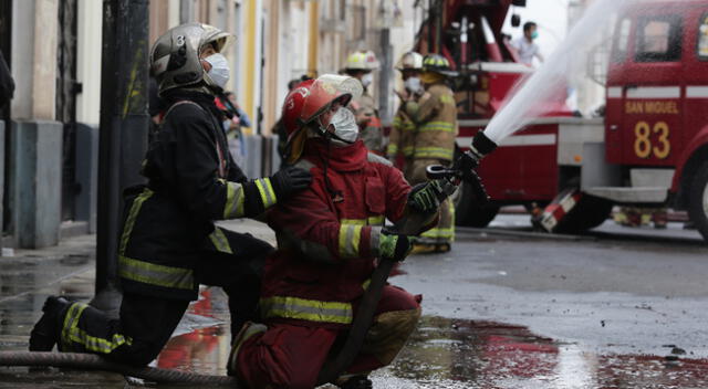 Bomberos en SJL dieron falso positivo a coronavirus. Foto referencial.