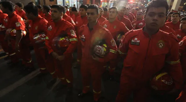 Bomberos en SJL dieron falso positivo a coronavirus. Foto referencial.