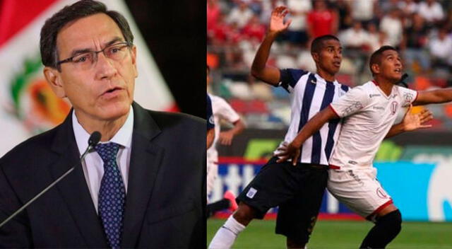 Martín Vizcarra señala que se reactivará el fútbol en 4 fases.