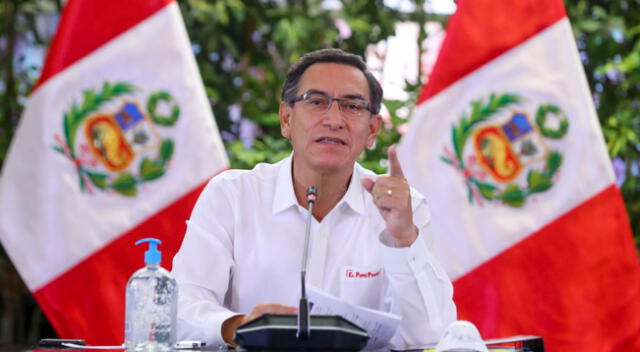 Presidente Martín Vizcarra.