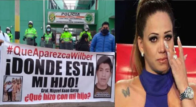 Melissa Klug se solidarizó con el caso de soldado desaparecido en Tacna.