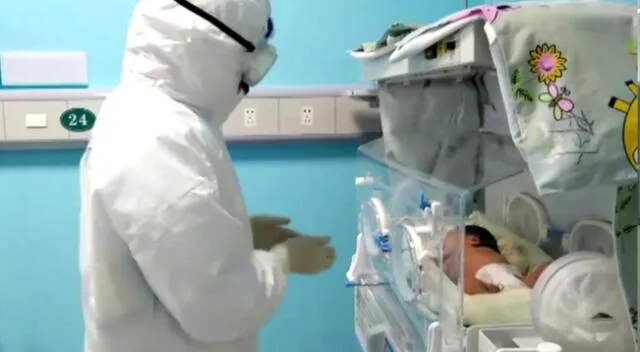El bebé tuvo dificultades para respirar a las 48 horas de nacido.