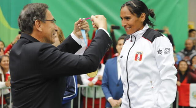 Gladys Tejeda consiguió la primera medalla de oro para Perú en los Juegos Panamericanos Lima 2019 | Foto: Andina/Prensa Presidencia