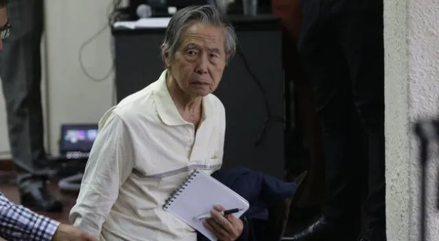 Rechazan pedido de excarcelación para Alberto Fujimori.