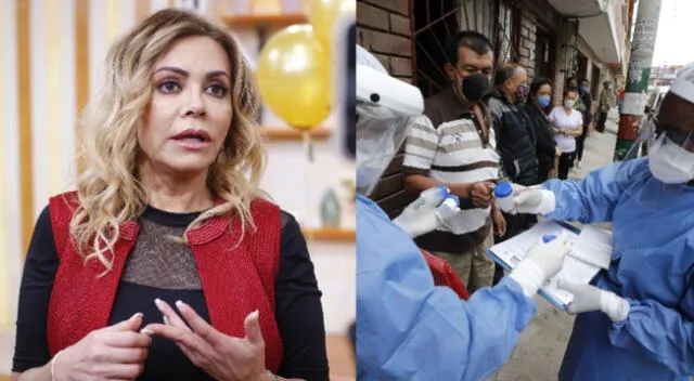 Gisela Valcárcel se solidariza y pide que se regularicen los precios de las pruebas moleculares en las clínicas.