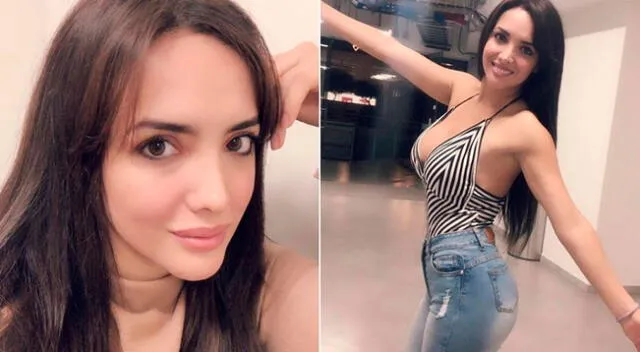 Rosángela Espinoza niega separación con su pareja.