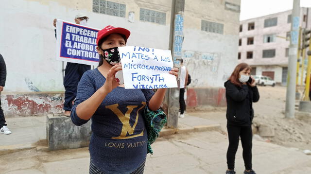 Comerciantes de Gamarra piden trabajar durante la cuarentena