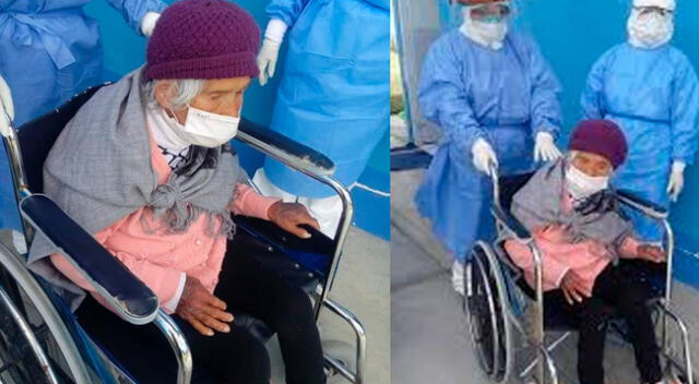 Anciana de 99 años vence al coronavirus