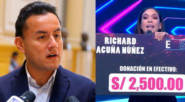 Richard Acuña realiza una gran donación a EEG.