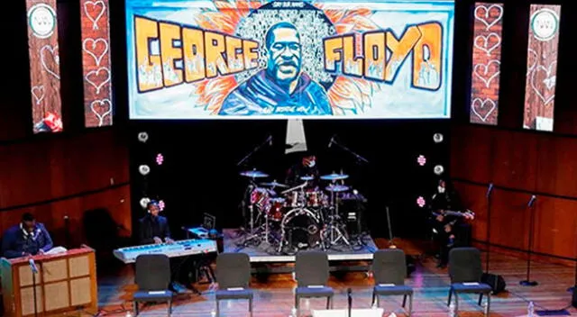 Funeral de George Floyd.