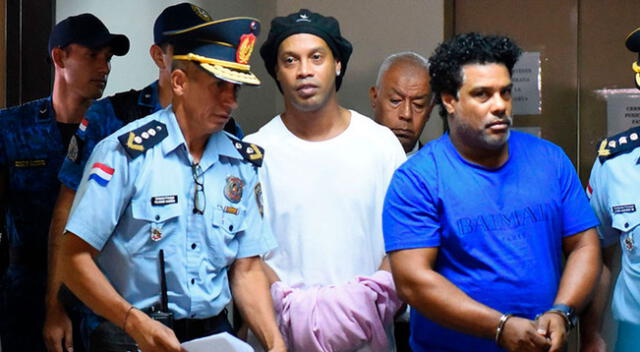 Ronaldinho está detenido en Paraguay desde el mes de marzo.
