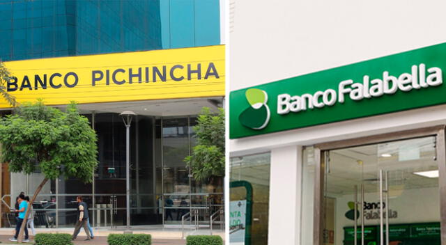 Banco Pichincha y Banco Falabella