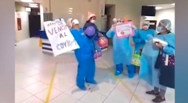 Ambos niños fueron dados de alta por el nosocomio y todos lo celebran.