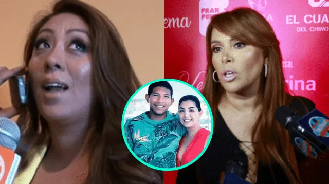 Cathy Sáenz negó haber "salado" a Edison Flores y Ana Siucho en sus redes sociales, y mandó advertencia a Magaly Medina.