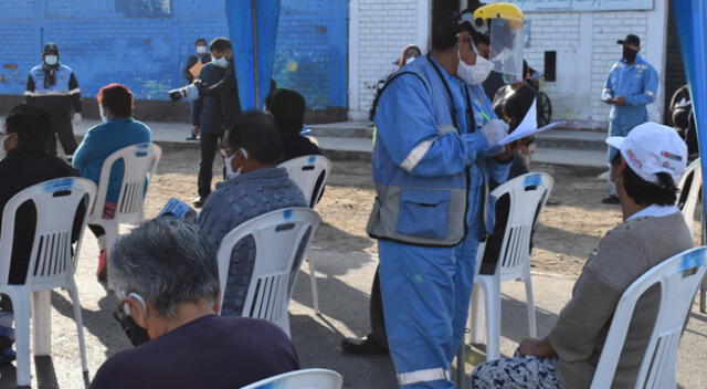 Abuelitos chalacos dieron positivo al COVID-19.