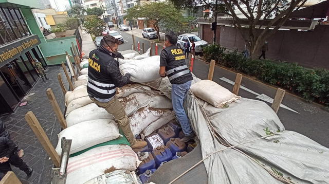 Cargamento estaba planeado ser llevado al VRAEM.