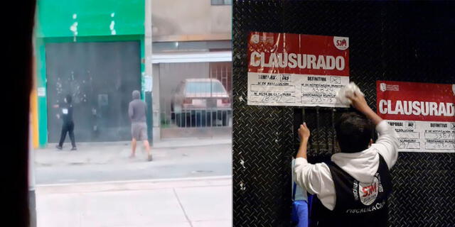 Habían acondicionado cuartos oscuros en el local.