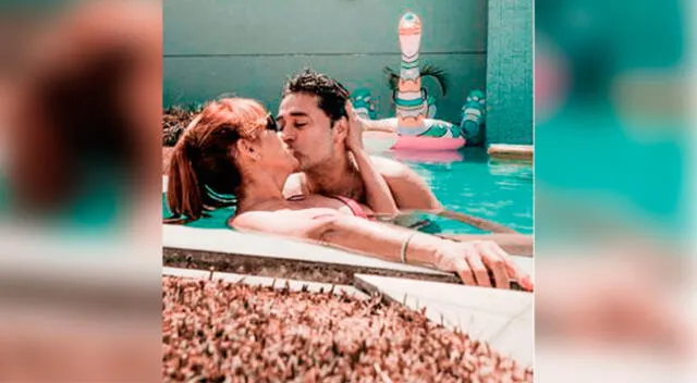 Magaly Medina publica video junto a su esposo luego de reabrir su Instagram