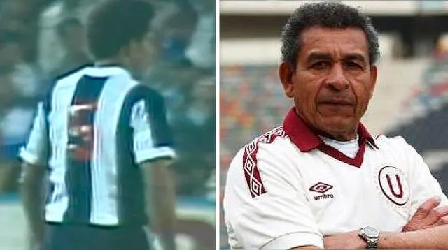 Héctor Chumpitaz, con la número 5 pero en Alianza Lima.