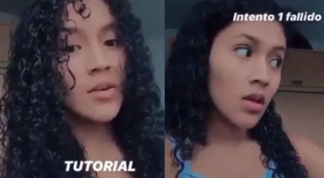 Viral: Una muchacha decidió revelar su truco de cómo tener un bonito cabello ondulado en TikTok y se esforzó para que todo saliera a la perfección, lo que no imaginó es que un vendedor ambulante de choclos iba a arruinar sus planes .