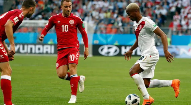 Perú y Dinamarca protagonizaron uno de los partidos más llamativos del Mundial Rusia 2018.