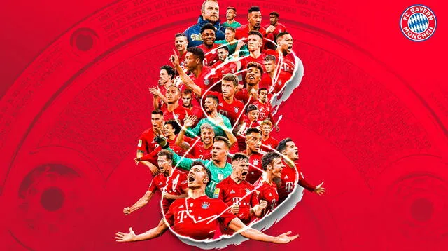 Bayern campeón en ocho años consecutivos.