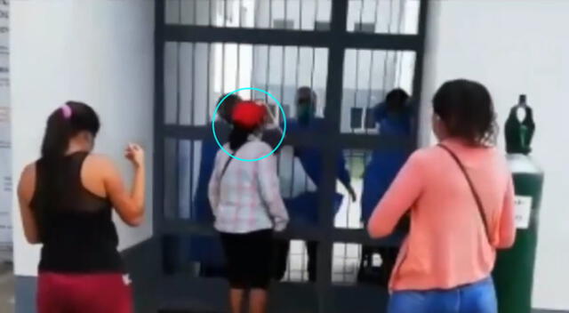 Mujer necesita oxígeno para su esposo con COVID-19 en Tarapoto.