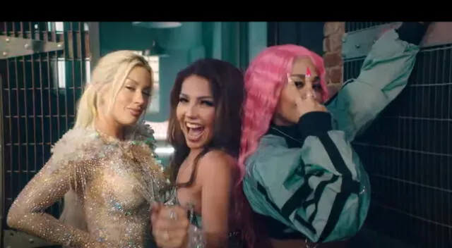 Leslie Shaw: Mira el estreno oficial de su videoclip musical junto a Thalía y Farina.