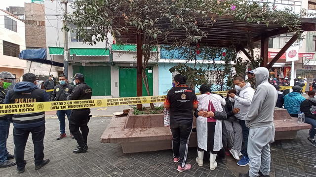 Una de las víctimas fue llevado a emergencias del Hospital Cayetano Heredia.