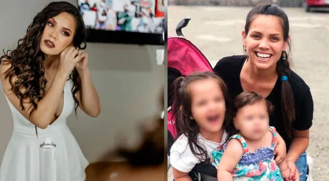Andrea San Martín comparte divertido video de sus hijas jugando.