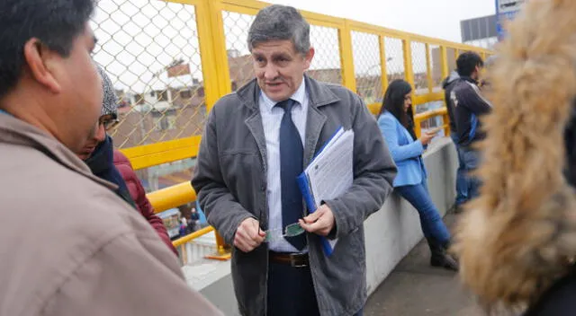 Ricardo Pareja, representante del gremio de transportistas formales de Lima y Callao.