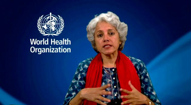 Jefe científico de la Organización Mundial de la Salud (OMS) Soumya Swaminathan