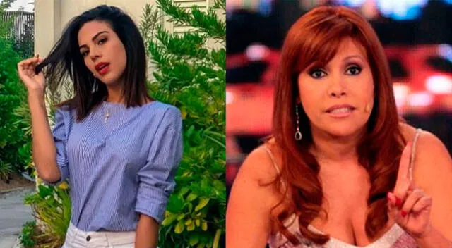 Magaly Medina pide que Stephanie confiese cuál es su negocio.