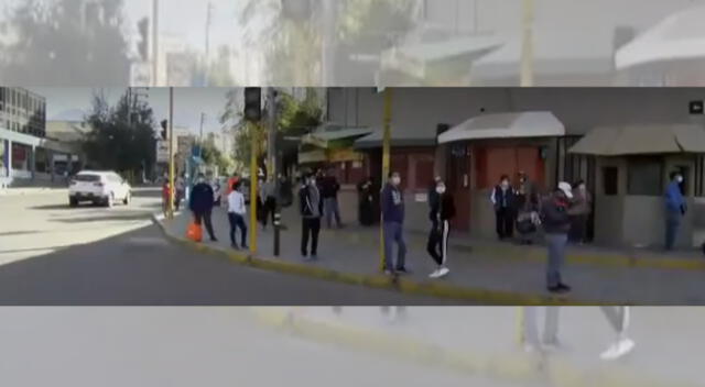 Cierre de actividades por 7 día en Arequipa.